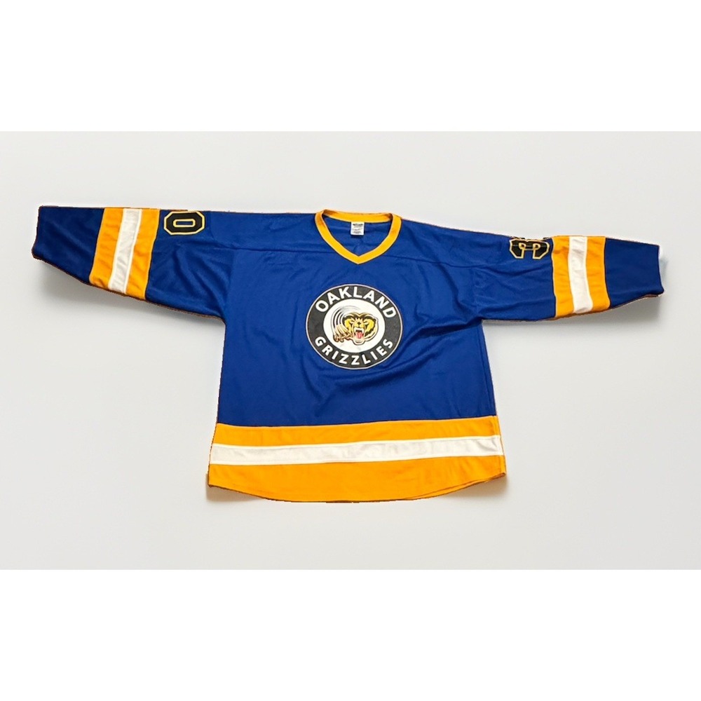 Oakland Golden Grizzlies Hockey Jersey Adult 2XL LA Rams Rare
